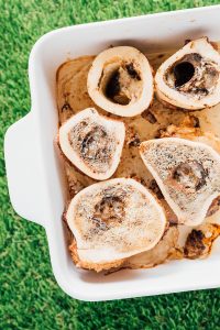 Roasted marrow bones